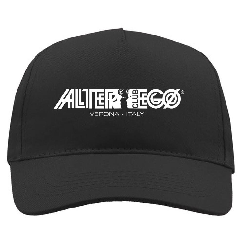 cappellino discoteca alter ego bianco | black