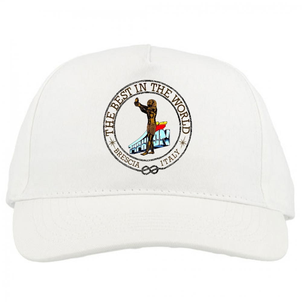 cappellino discoteca typhoon statua egizia | white