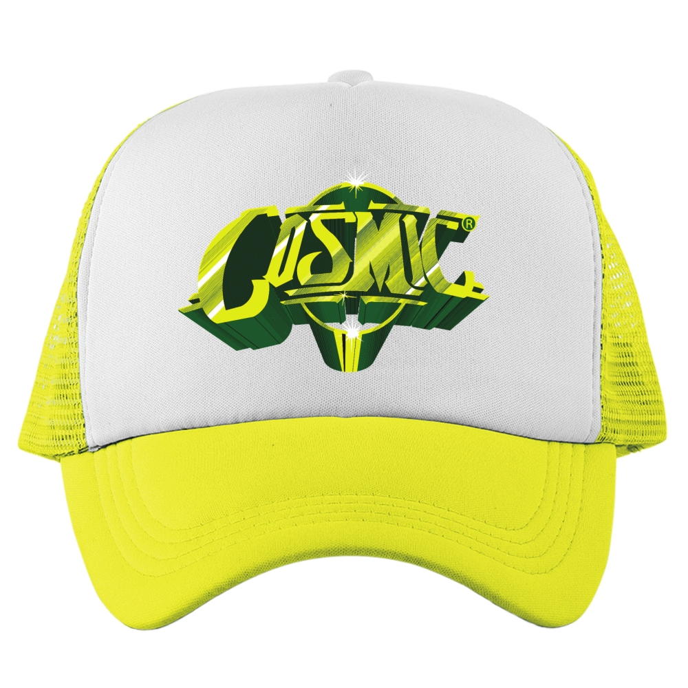 Cappello Discoteca Cosmic Verde | yellowfluo