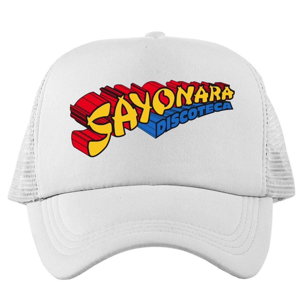cappello discoteca  sayonara | white
