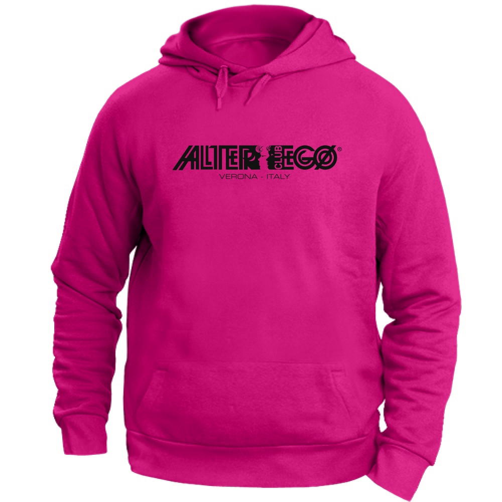 Felpa Cappuccio Discoteca Alter Ego | fuchsia | XL
