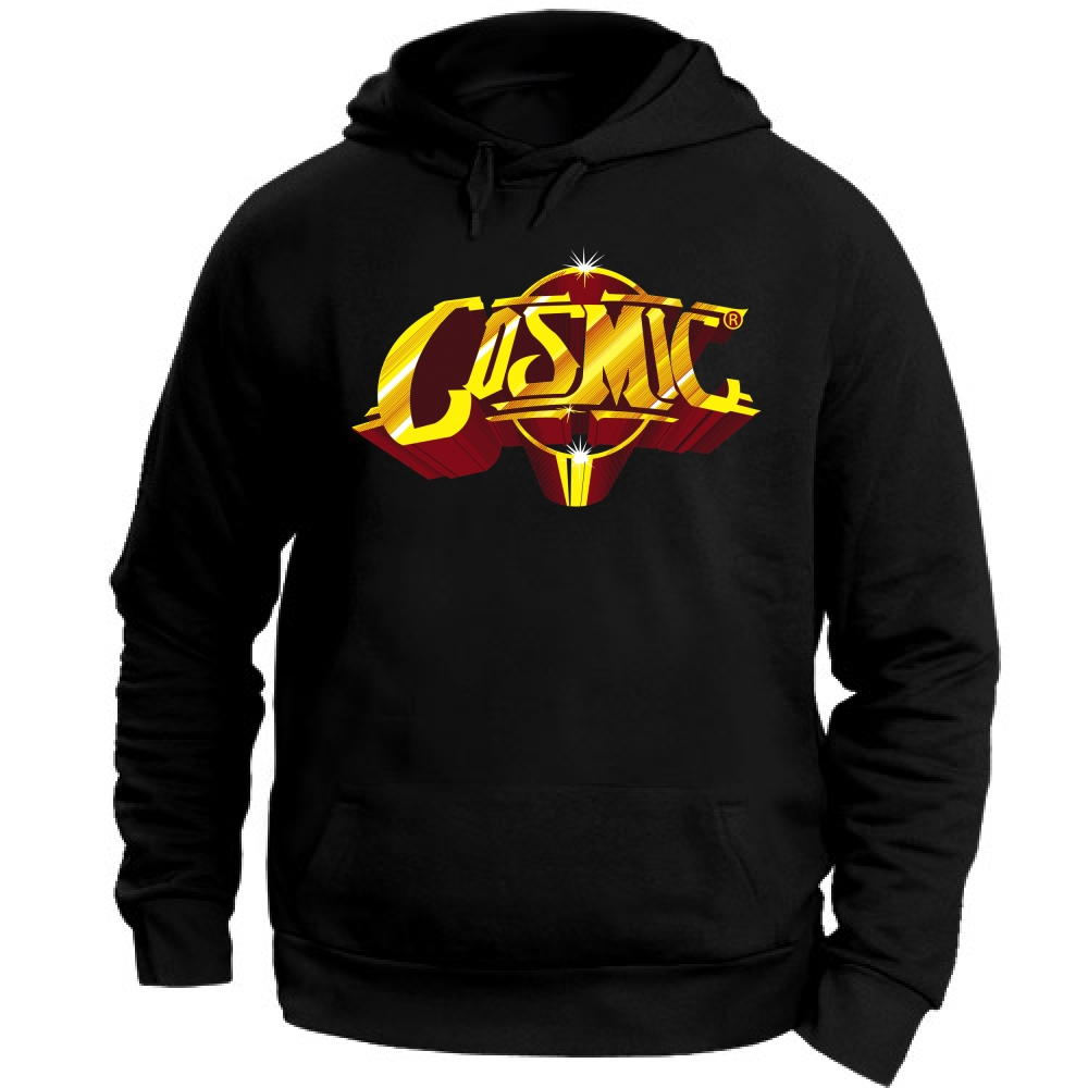 Felpa Cappuccio Discoteca Cosmic | black | M