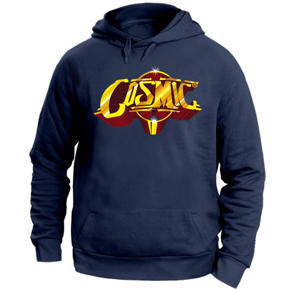 Felpa Cappuccio Discoteca Cosmic | navy | S