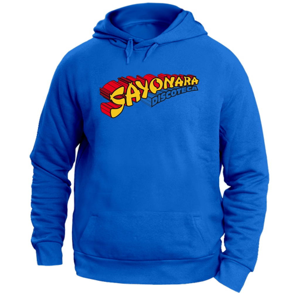 Felpa Cappuccio Discoteca Sayonara | blueroyal | L