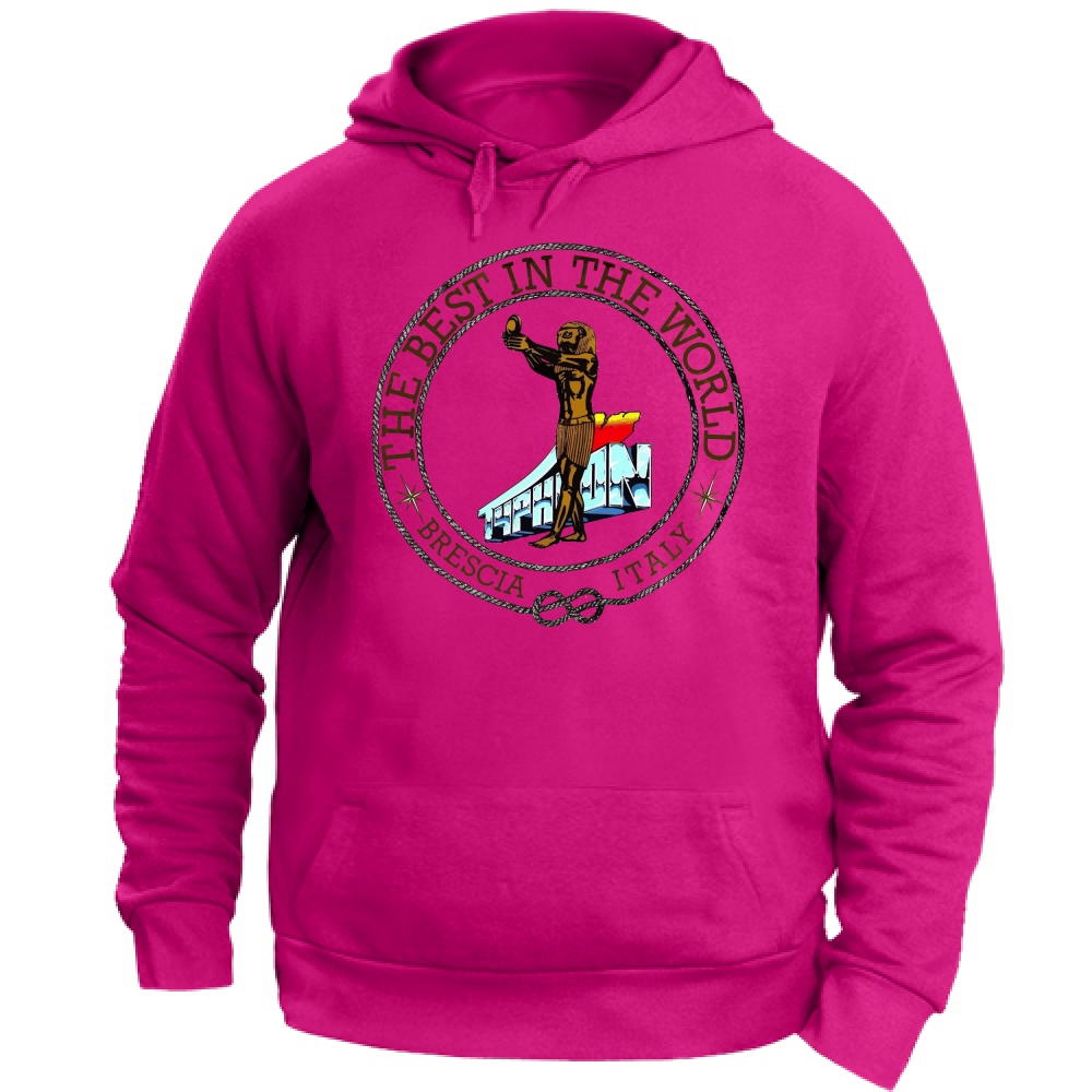 Felpa Cappuccio Discoteca Typhoon Statua Egizia | fuchsia | XS