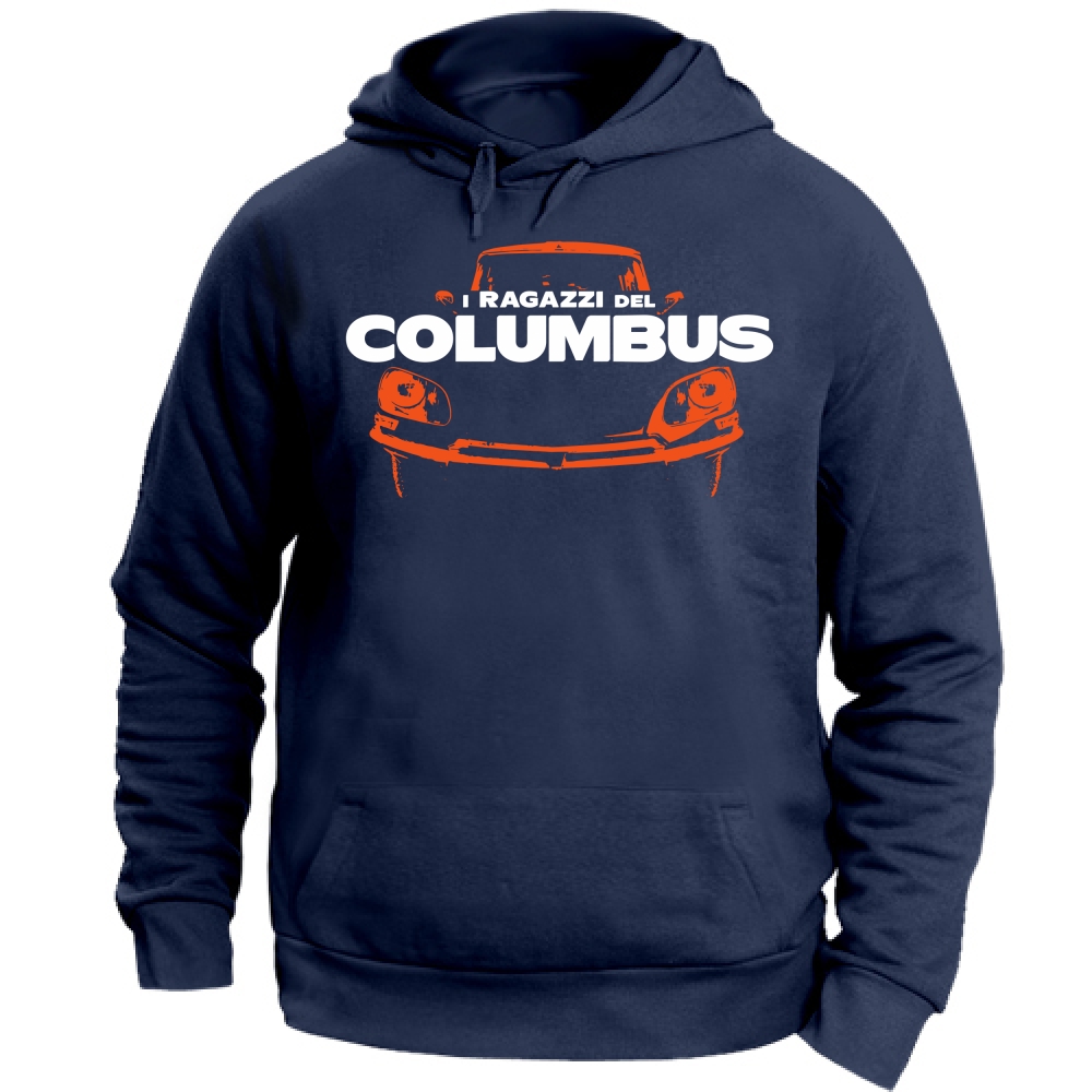 Felpa Cappuccio I Ragazzi Del Columbus Arancio | navy | M
