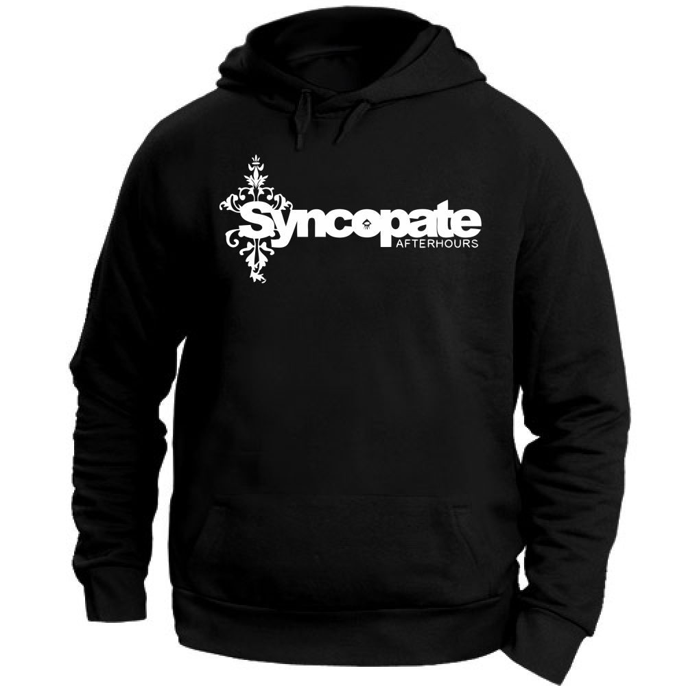 Felpa Cappuccio Syncopate After Hours Bianco | black | S