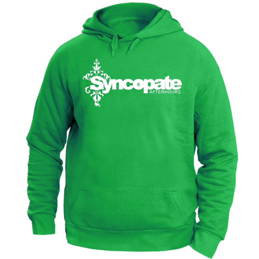 Felpa Cappuccio Syncopate After Hours Bianco | kellygreen | XXL