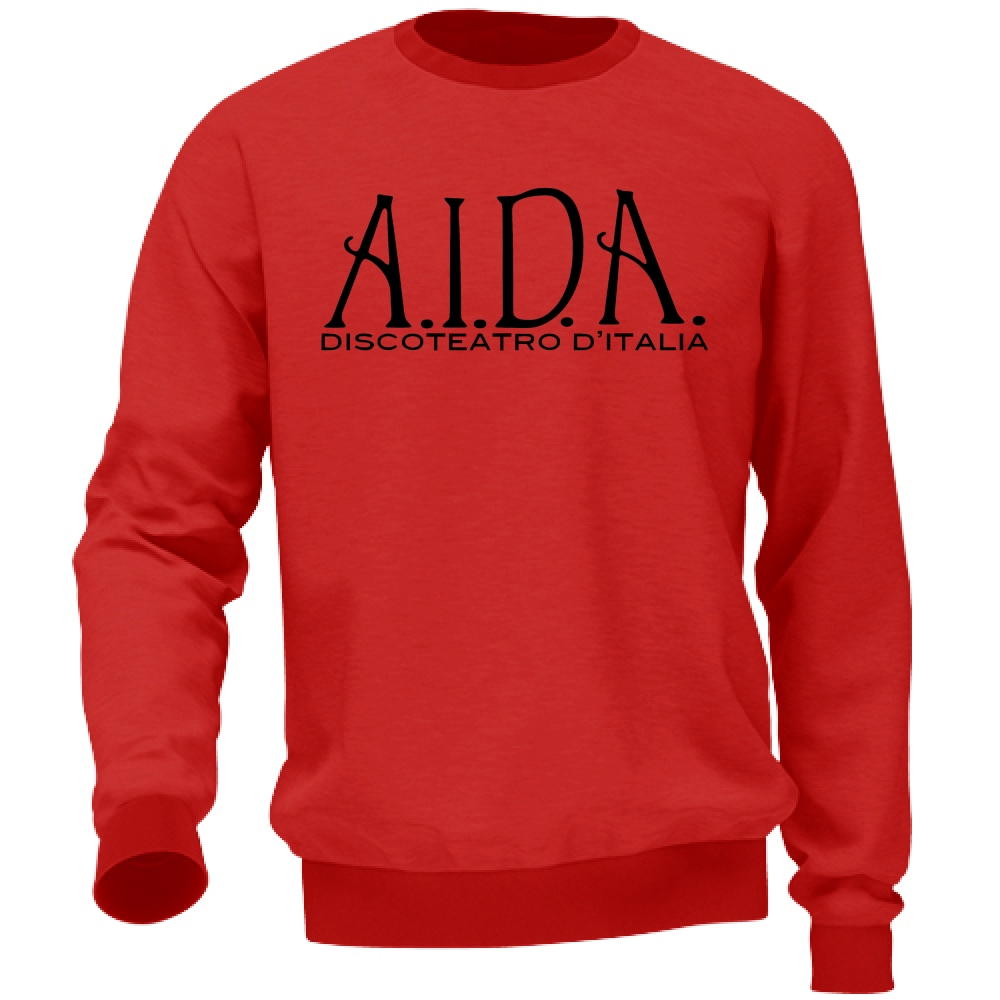 Felpa Discoteca Aida | red | S