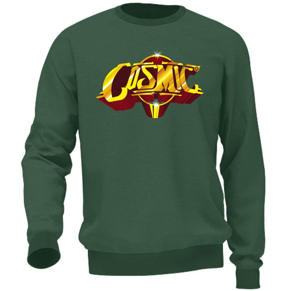 Felpa Discoteca Cosmic | bottlegreen | S