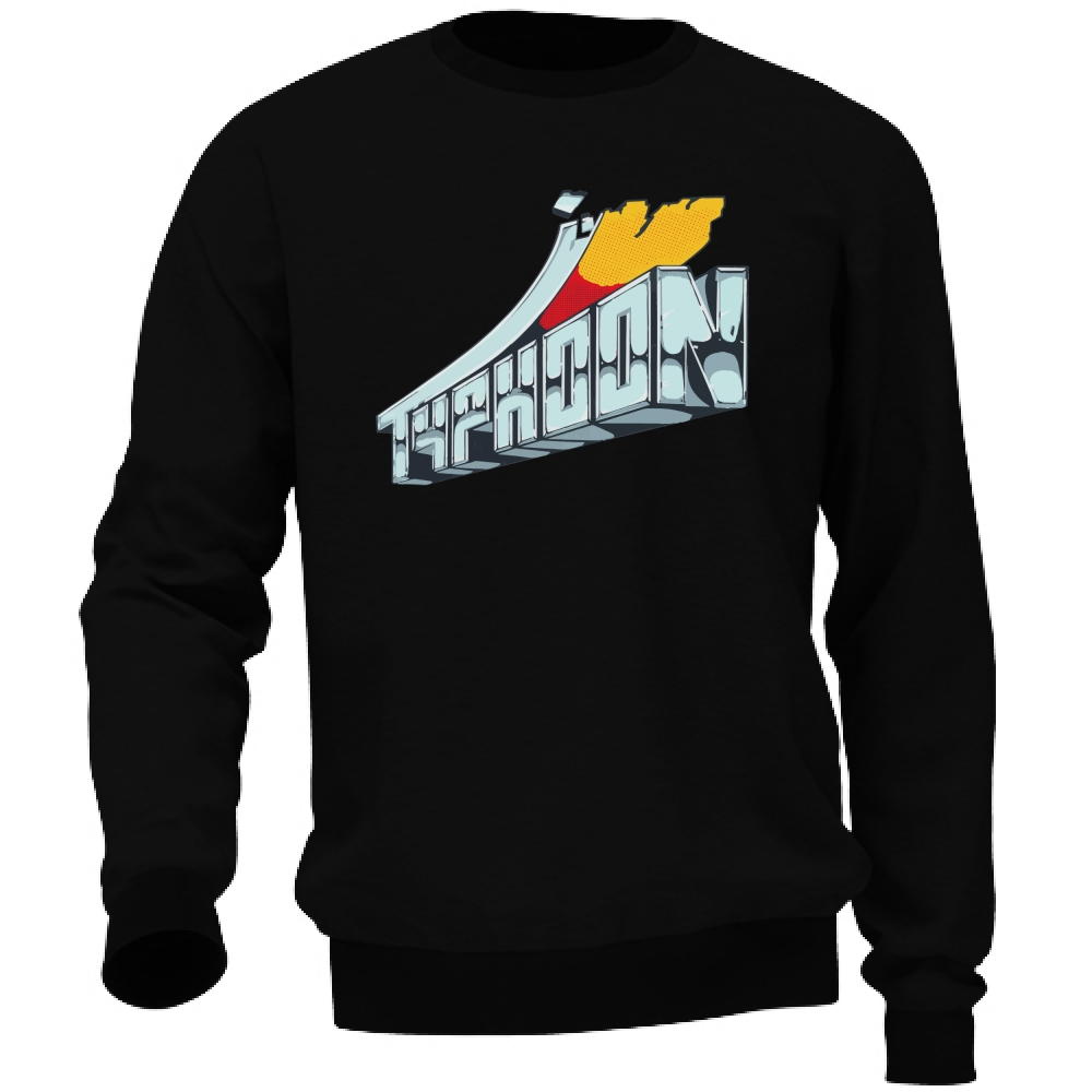 Felpa Discoteca Typhoon | black | L