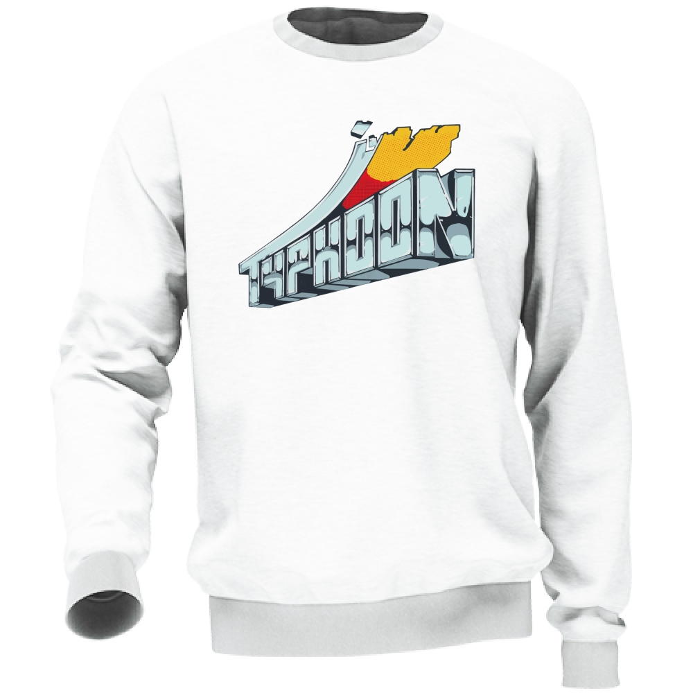 Felpa Discoteca Typhoon | white | M