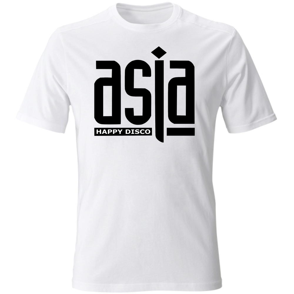 maglia asia happy disco | white | S