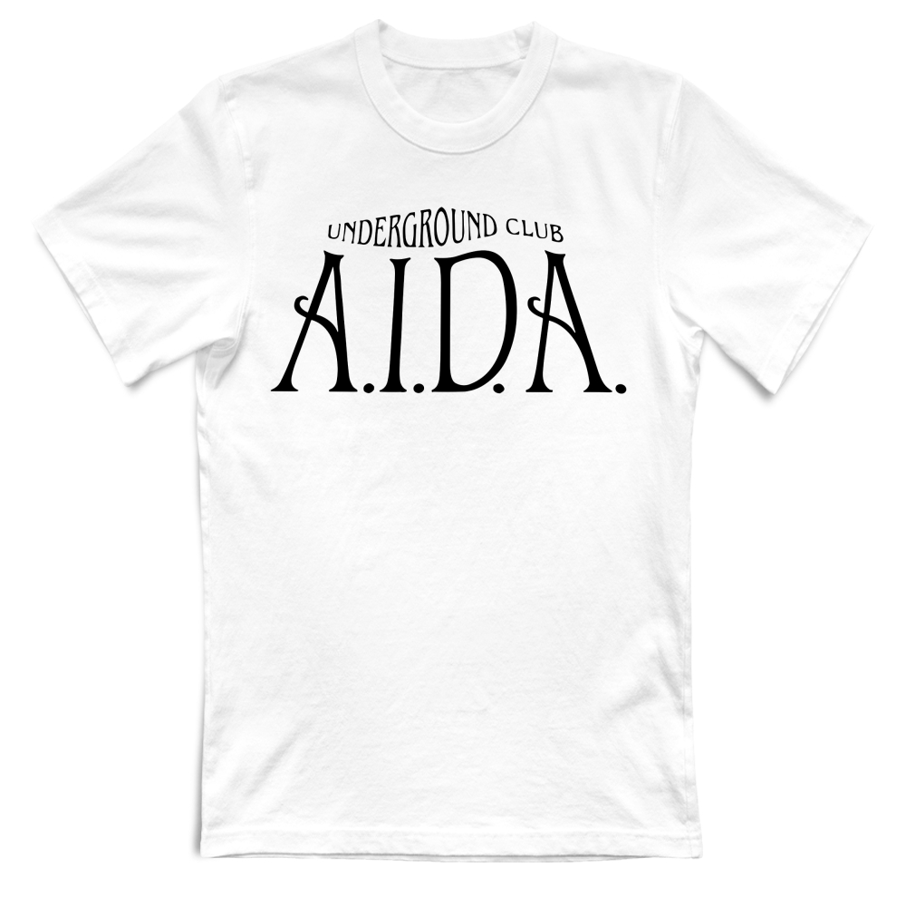 maglia discoteca aida underground club | white | S
