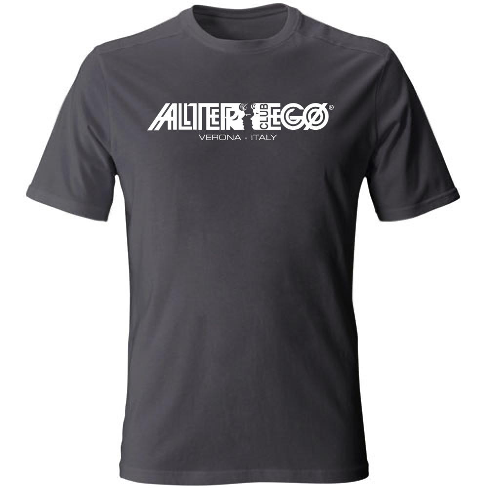 maglia discoteca alter ego bianco | darkgrey | S