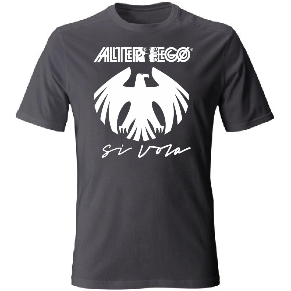 Maglia Discoteca Alter Ego Si Vola Bianco | darkgrey | M