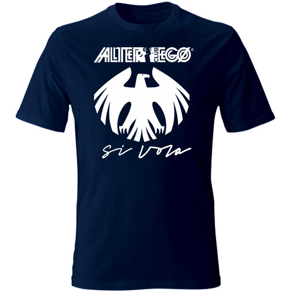 Maglia Discoteca Alter Ego Si Vola Bianco | navy | L
