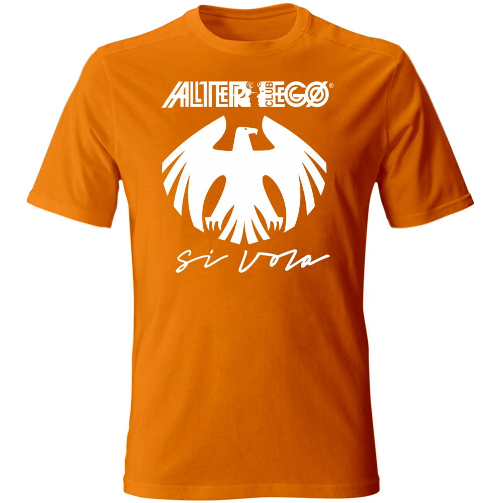 Maglia Discoteca Alter Ego Si Vola Bianco | orange | M