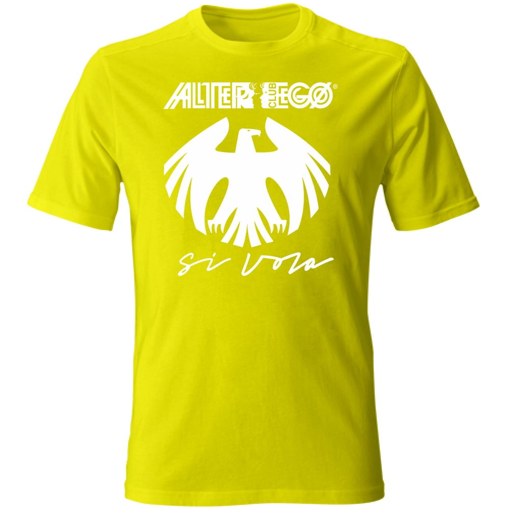 Maglia Discoteca Alter Ego Si Vola Bianco | yellow | L