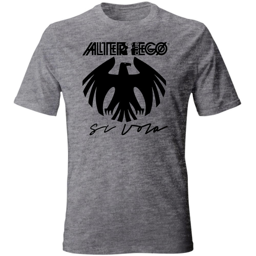Maglia Discoteca Alter Ego Si Vola | heathergrey | L