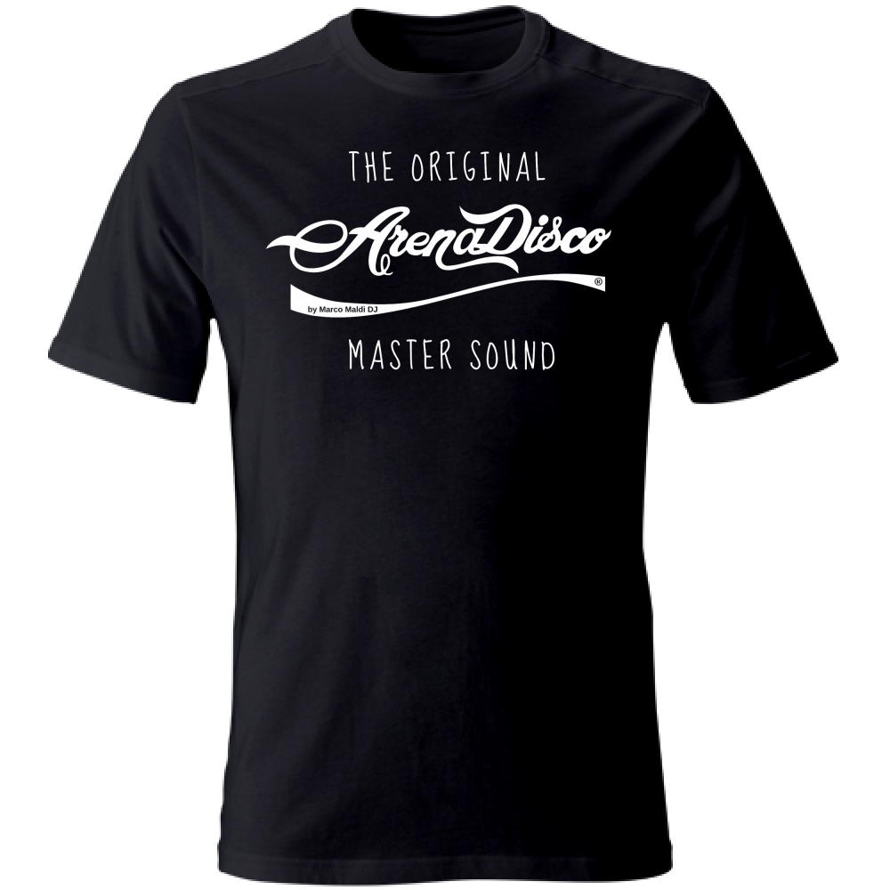 Maglia discoteca arena disco bianco | black | S