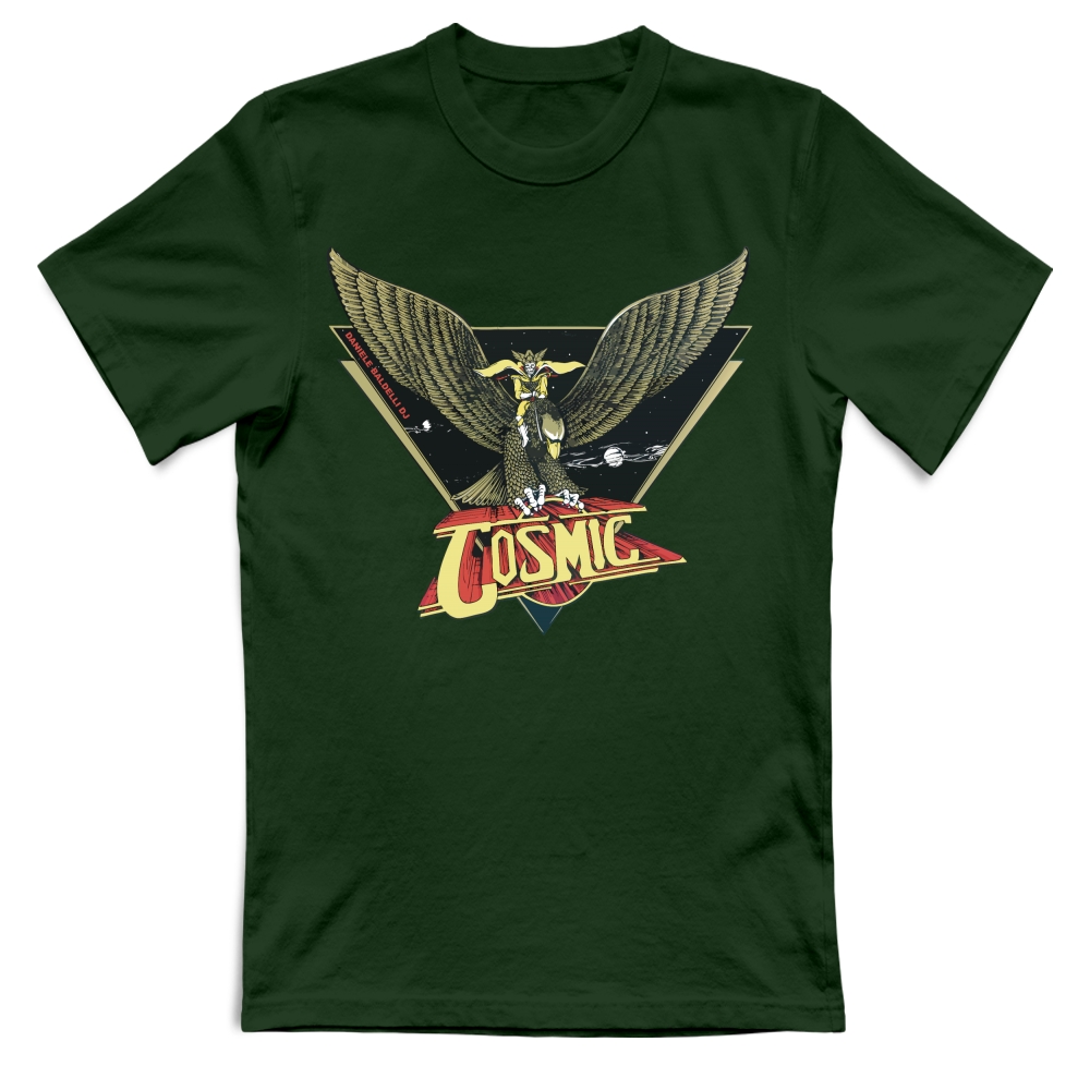 Maglia Discoteca Cosmic Aquila | bottlegreen | S