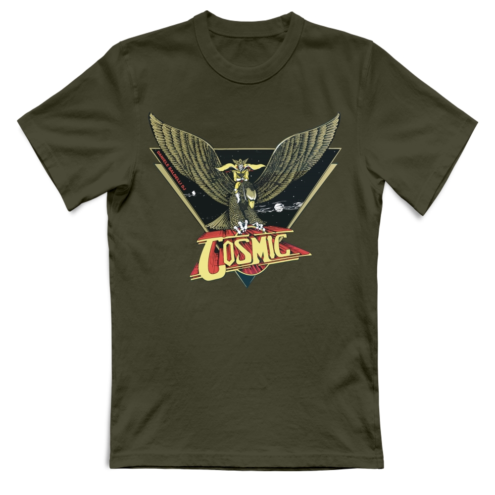 Maglia Discoteca Cosmic Aquila | militarygreen | XXL