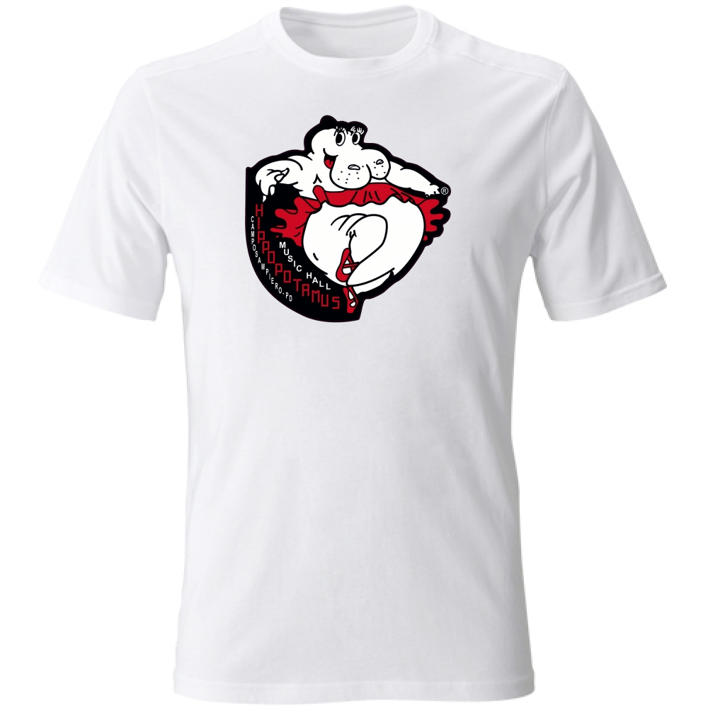 maglia discoteca hippopotamus | white | S