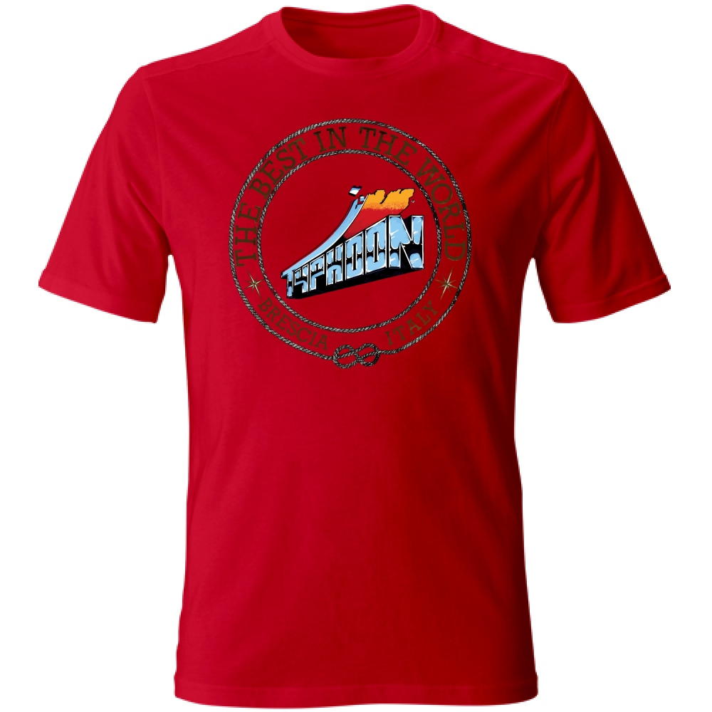 Maglia Discoteca Typhoon Cerchiato | red | M