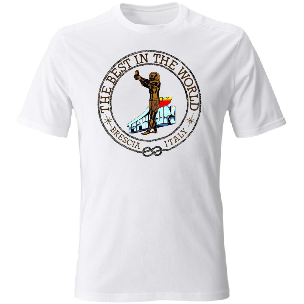 maglia discoteca typhoon statua egizia | white | S