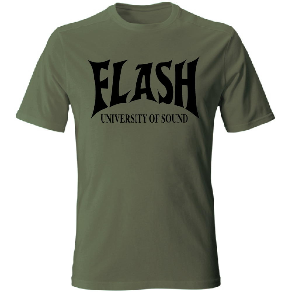 Maglia Flash University Of Sound | militarygreen | M