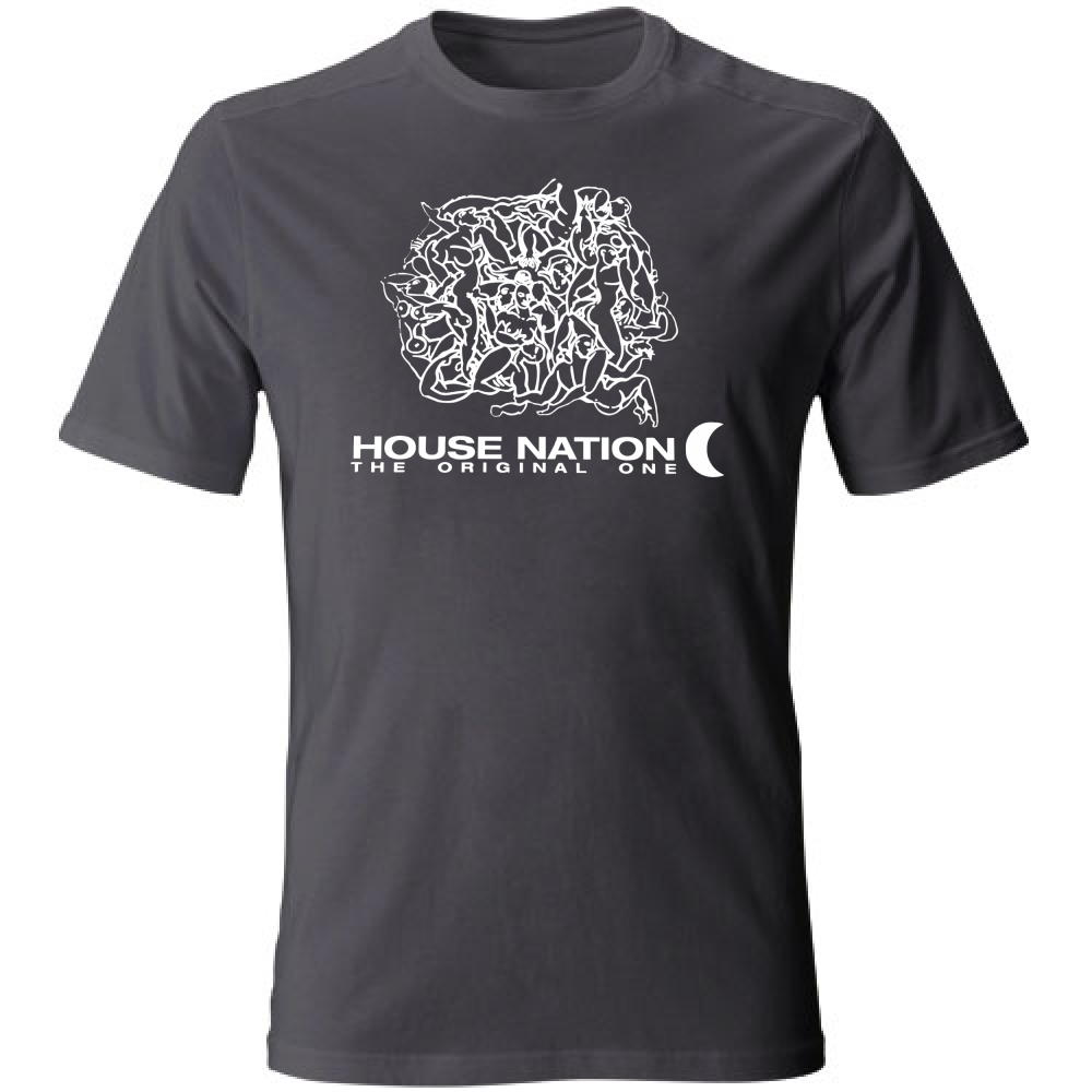 Maglia House Nation Bianco | darkgrey | M