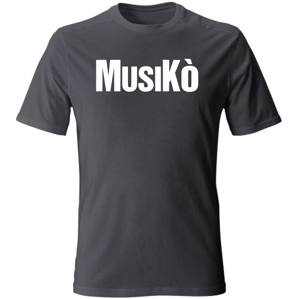Maglia Musiko Bianco | darkgrey | L