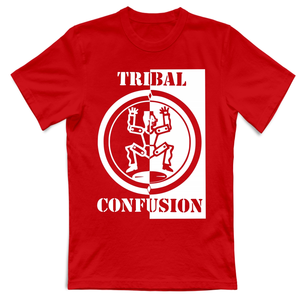 Maglia Tribal Confusion Bianco | red | XL